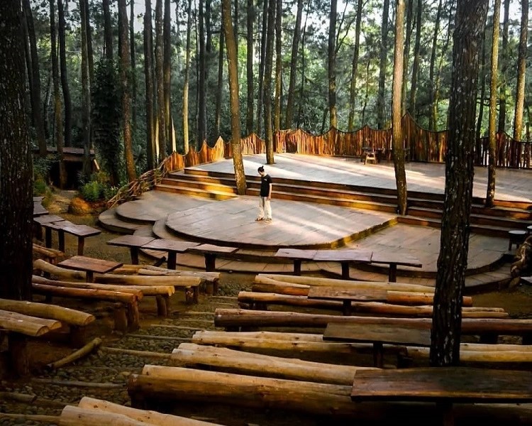 Lokasi Hutan Pinus Mangunan, Sumber: in.pinterest.com