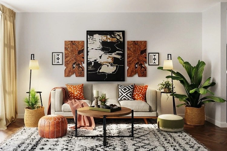 Pastikan hiasan dinding bisa menjadi focal point, Sumber: kompas.com